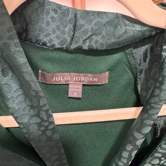 Julia Jordan emerald green midi dress - Picture 3 of 4